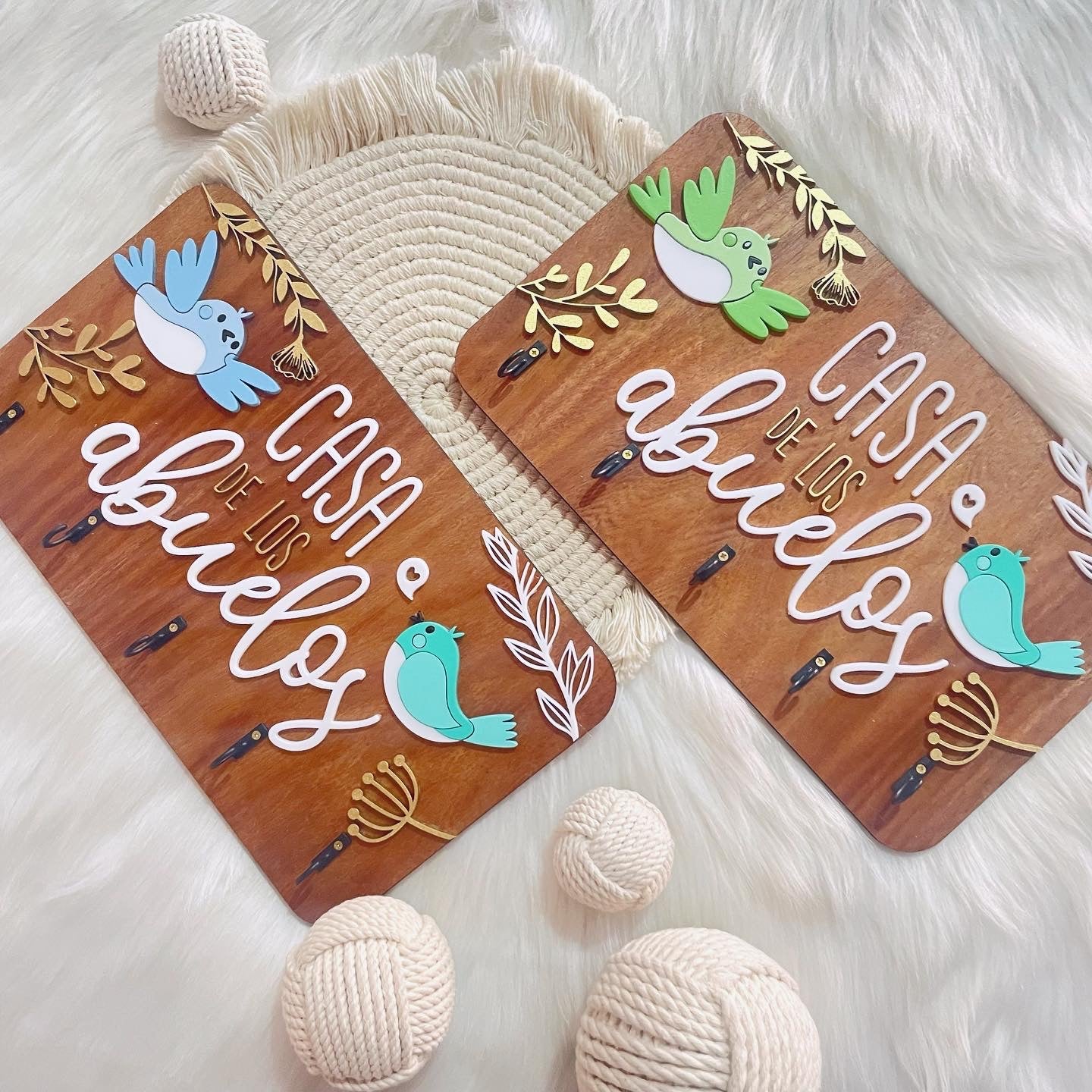 Portallaves Casa de los abuelitos