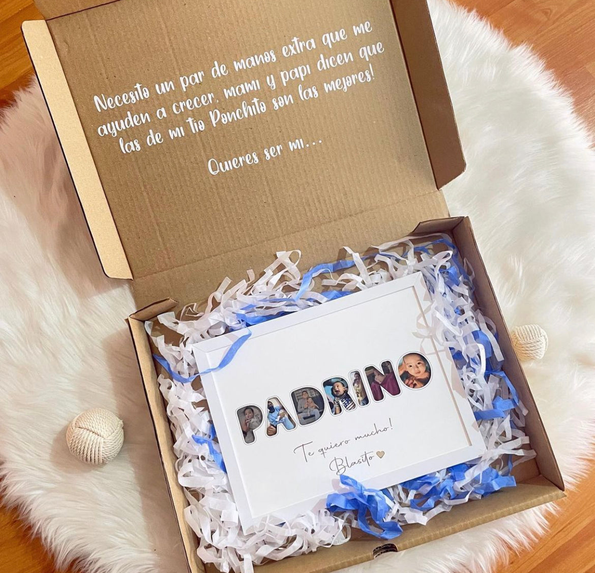 Quieres ser mi PADRINO