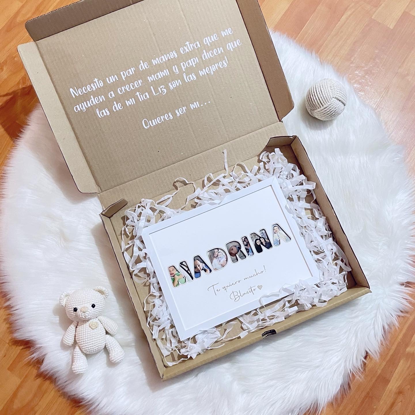 Quieres ser mi MADRINA