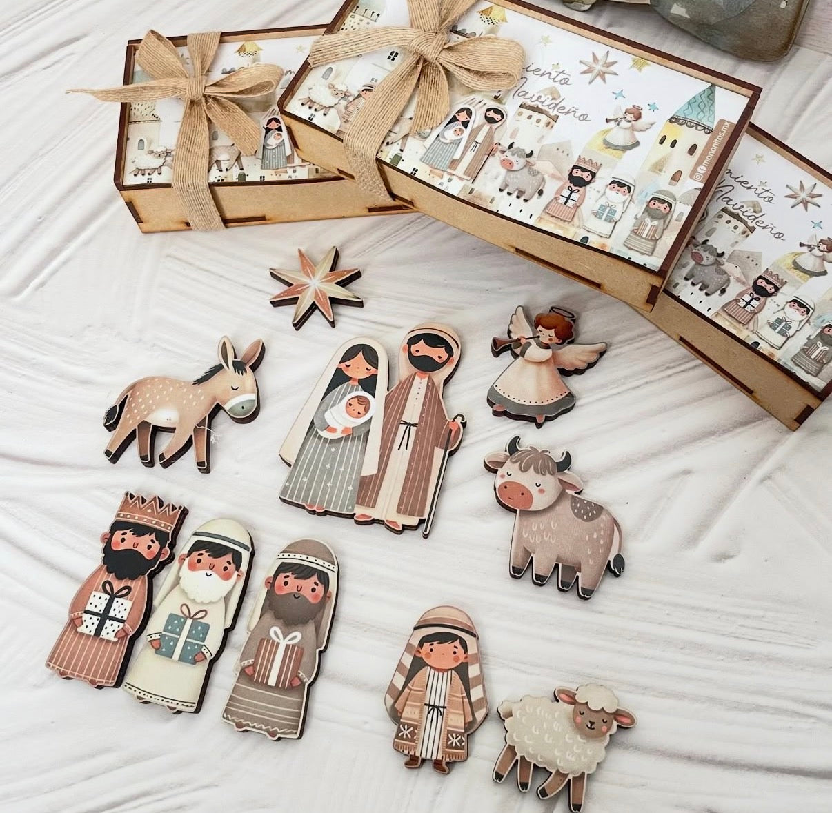 Set imanes Nacimiento