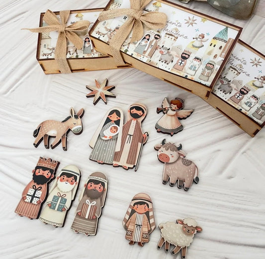 Set imanes Nacimiento