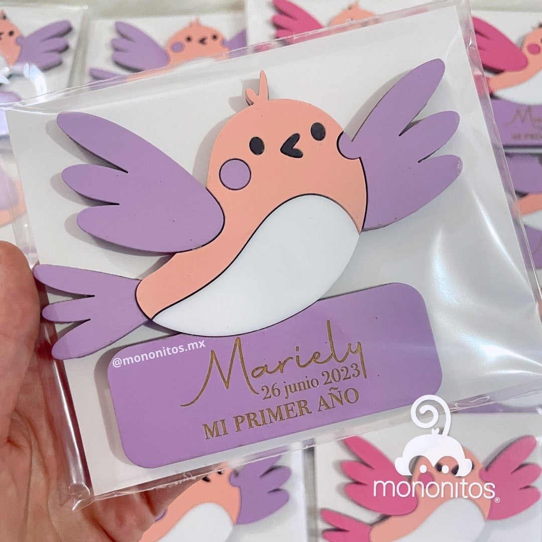 12 pzs Imanes Pajarito