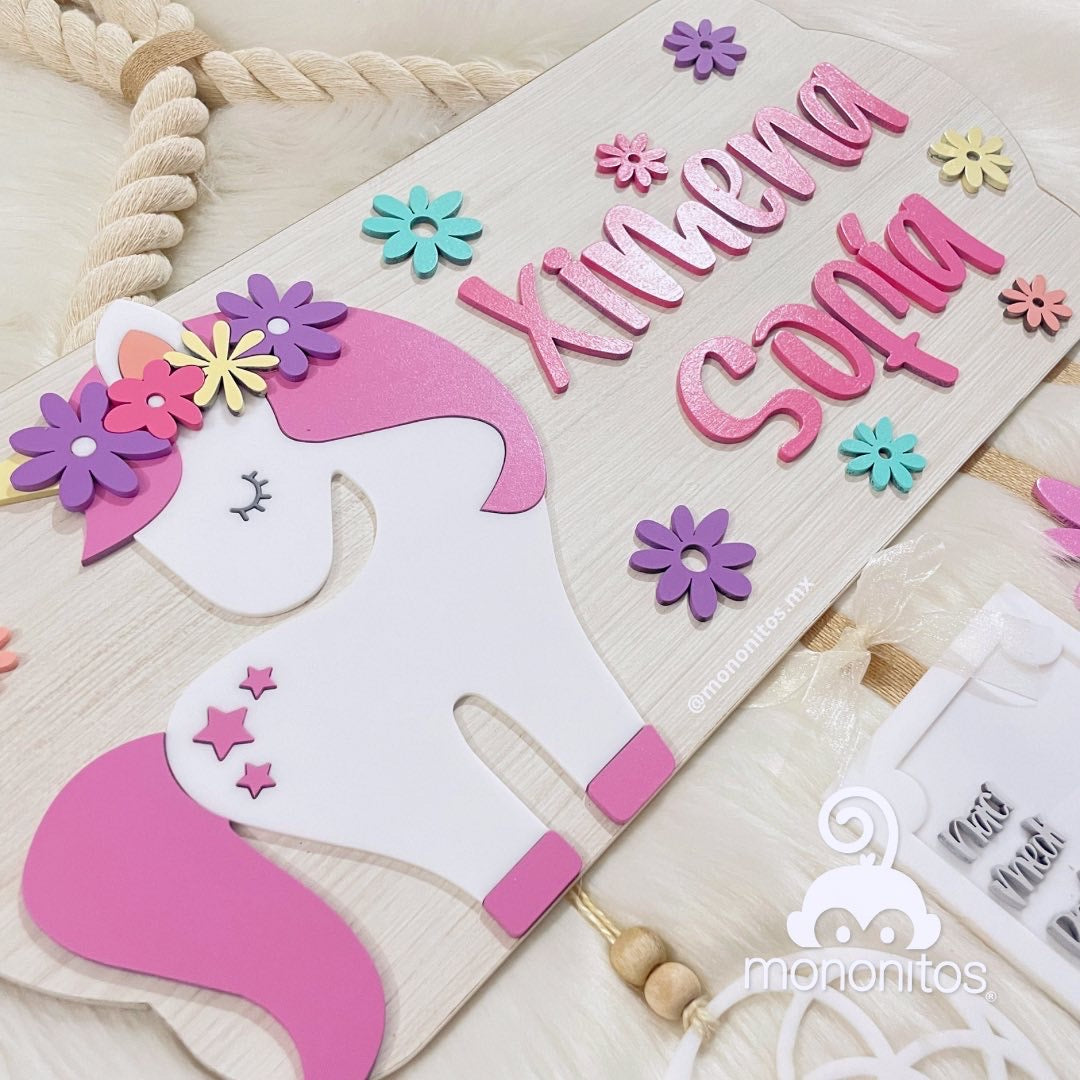 Unicornio Flores