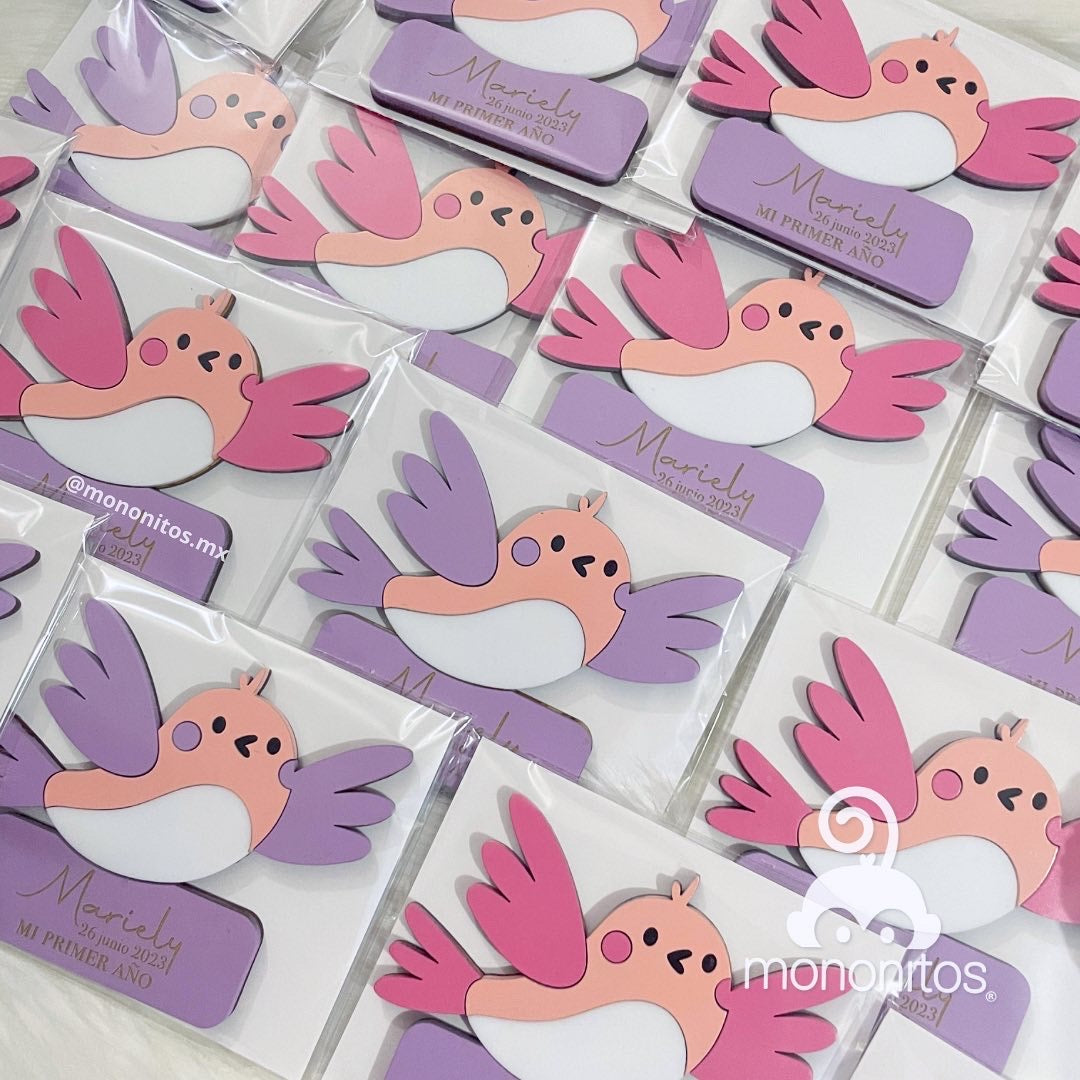 12 pzs Imanes Pajarito