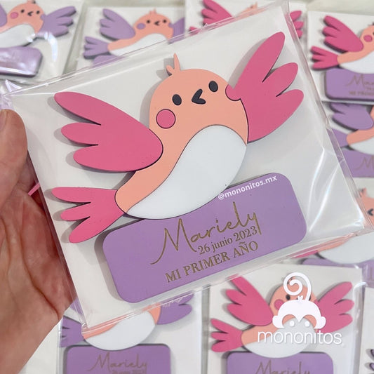 12 pzs Imanes Pajarito