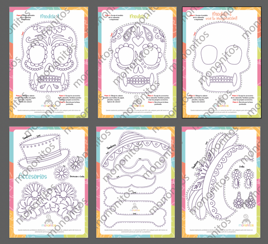 Crea tu calaverita (IMPRIMIBLE)