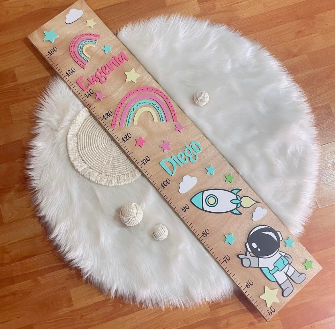 Regla Doble Arcoíris y Astronauta