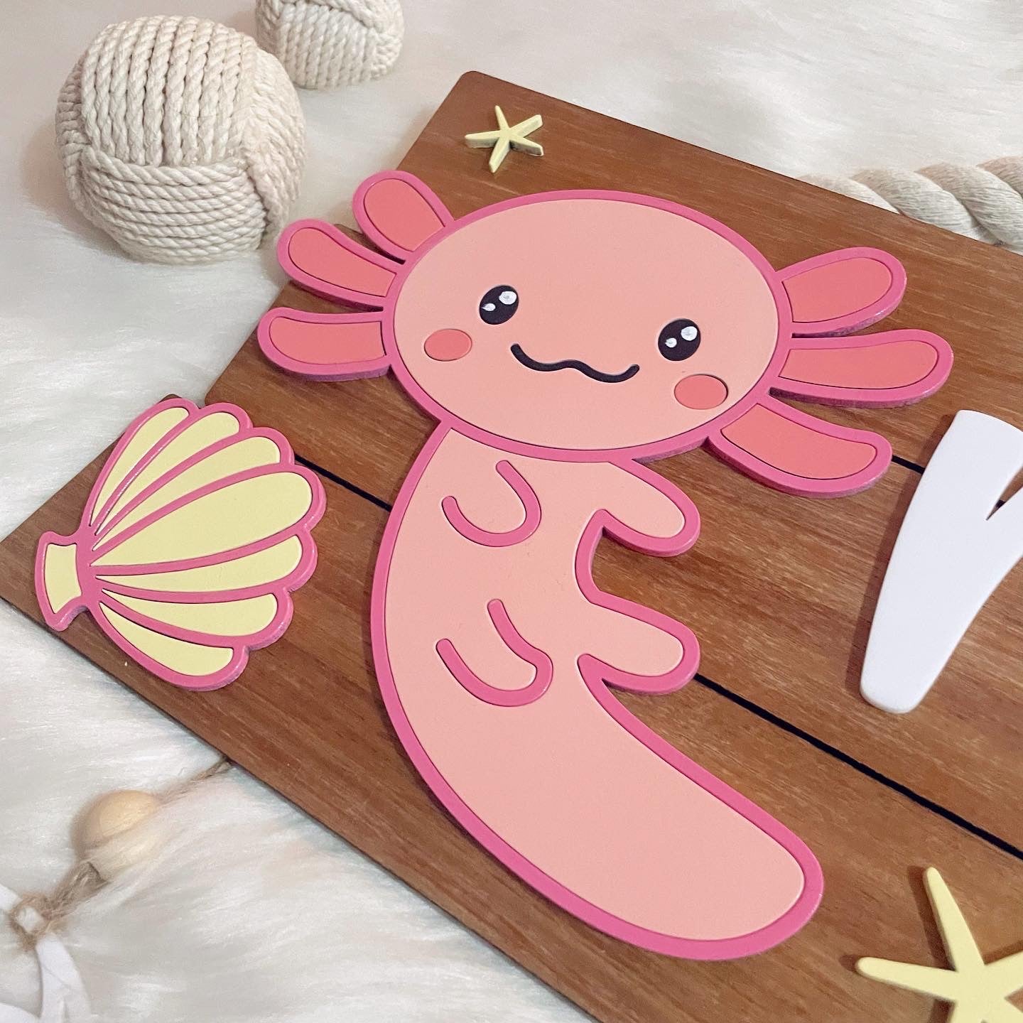 Ajolotito Mexicano Conchas