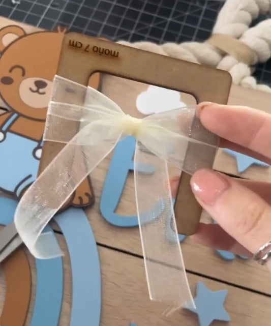 Molde para hacer moños