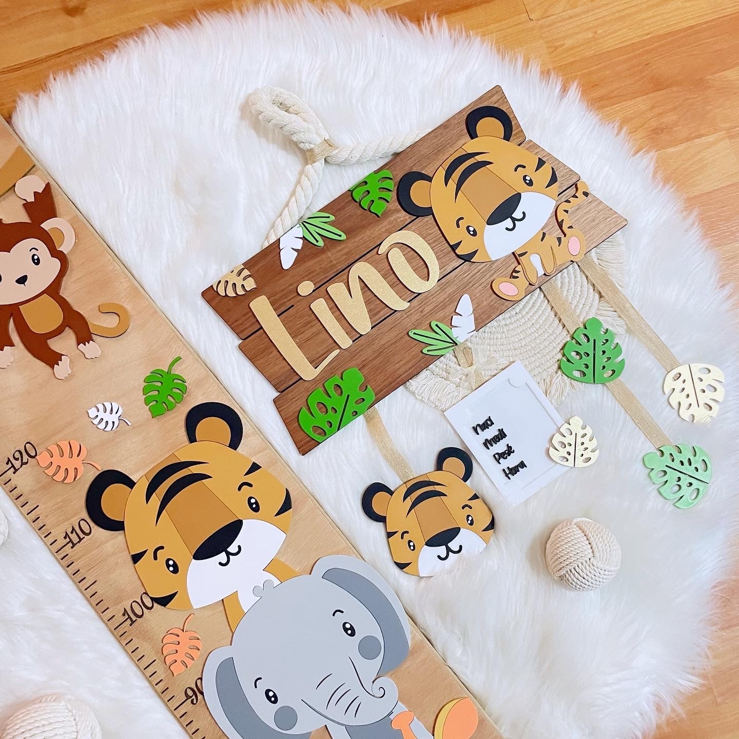 Animales selva con tigre Combó