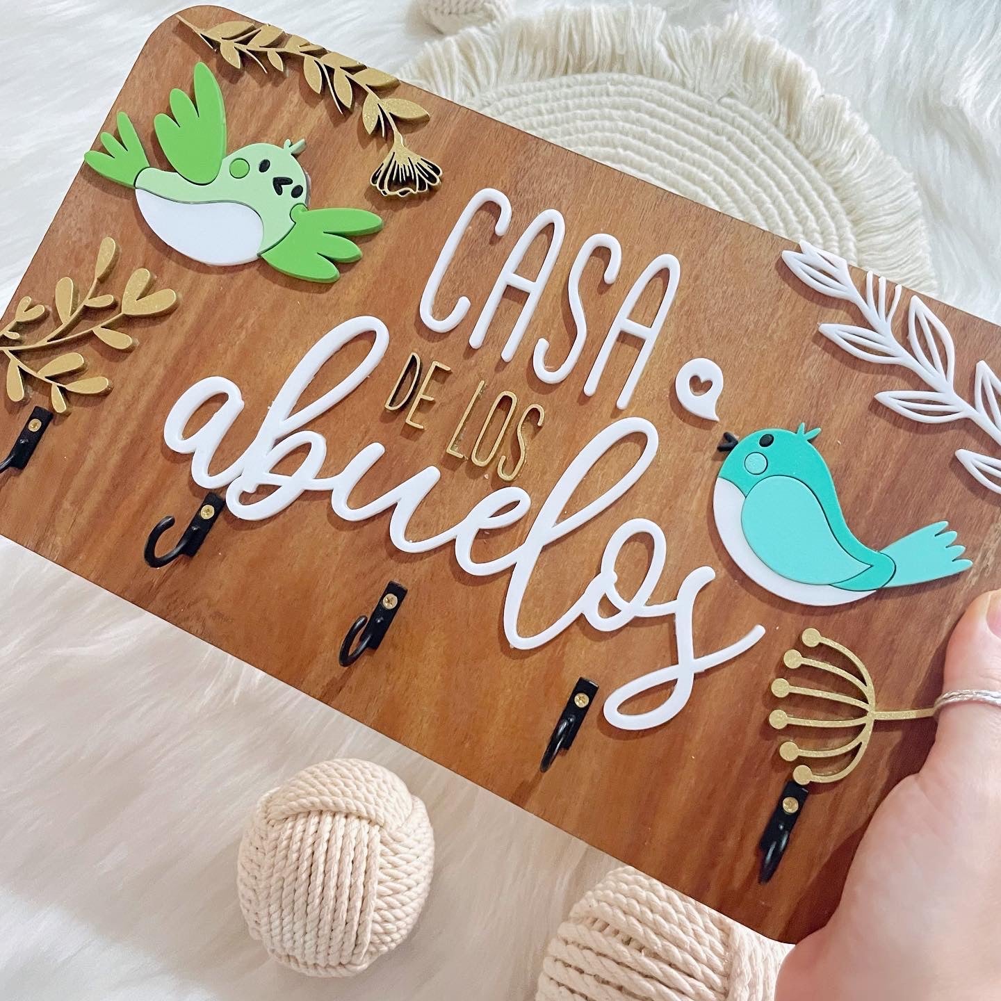 Portallaves Casa de los abuelitos