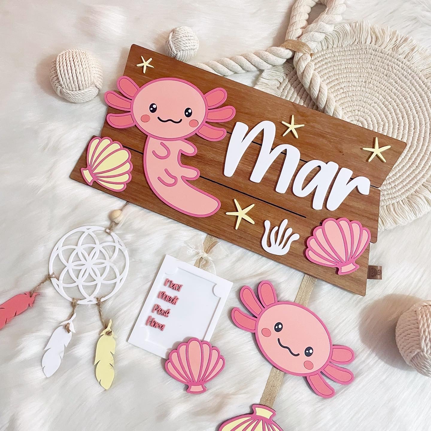 Ajolotito Mexicano Conchas