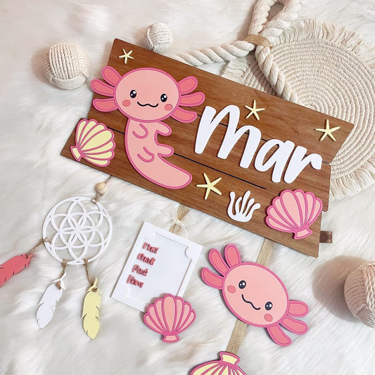 Ajolotito Mexicano Conchas