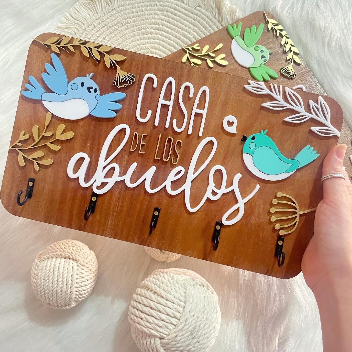 Portallaves Casa de los abuelitos