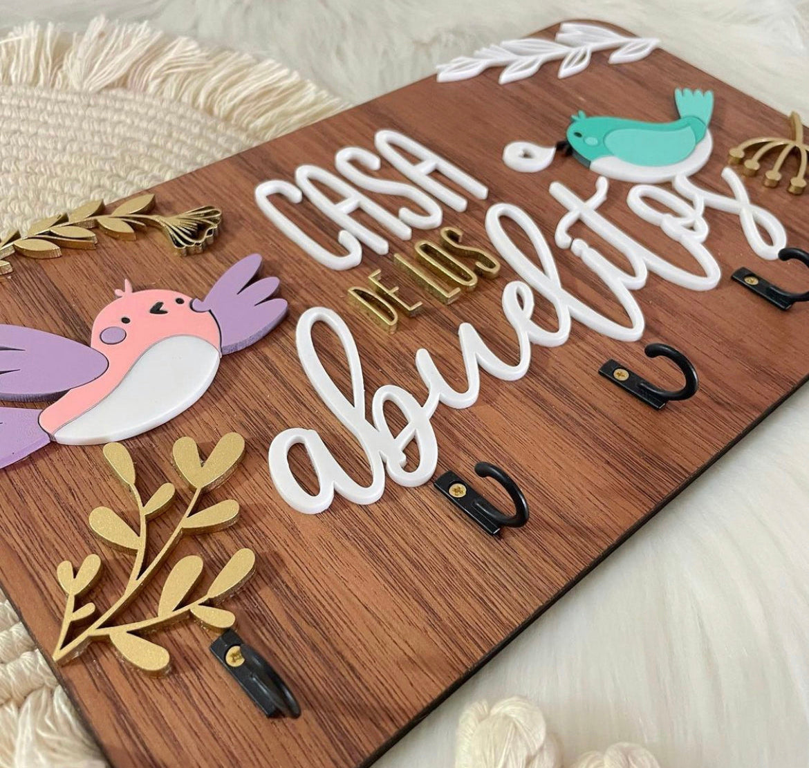 Portallaves Casa de los abuelitos